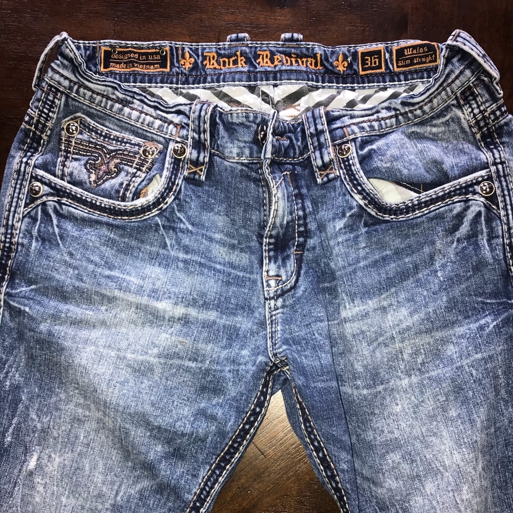 Men’s Rock Revival Jeans